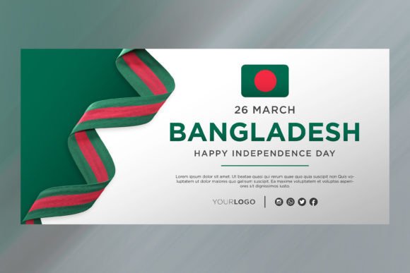Bangladesh National Day Banner: A Modern Template for National Pride