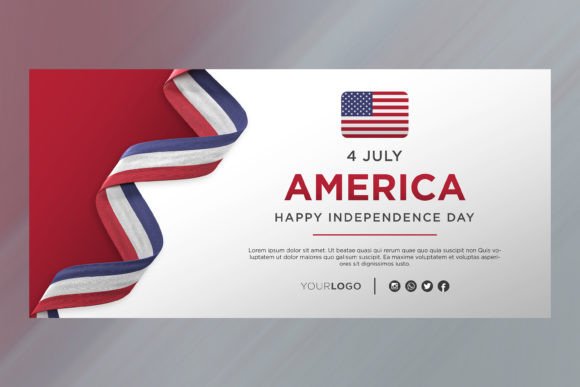 Celebrate with Impact: United States National Day Banner Design
