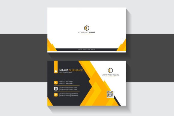 Mastering Visual Impact: The Abstract Elegant Modern Business Card