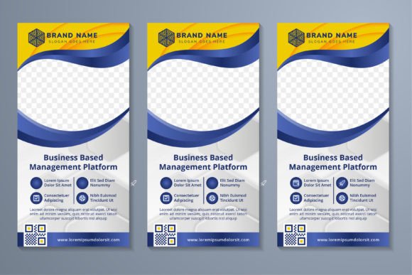 Modern Abstract Business Banner: Design Versatility Unleashed
