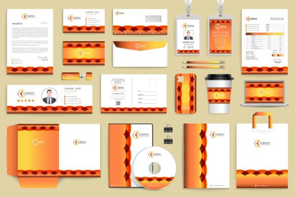 Modern Creative Corporate Stationery for Brand Impact