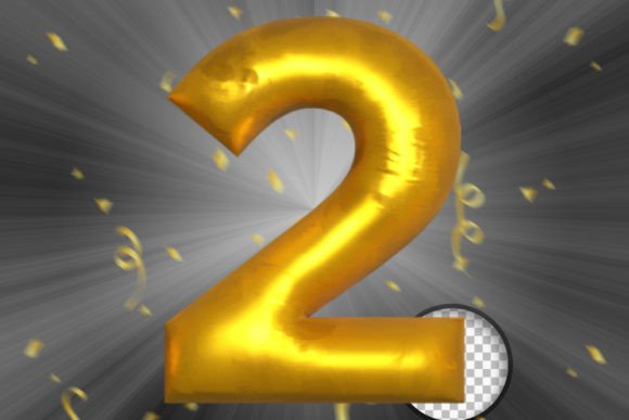Numbers 3D Gold Helium Balloons: A Complete Design Asset Guide