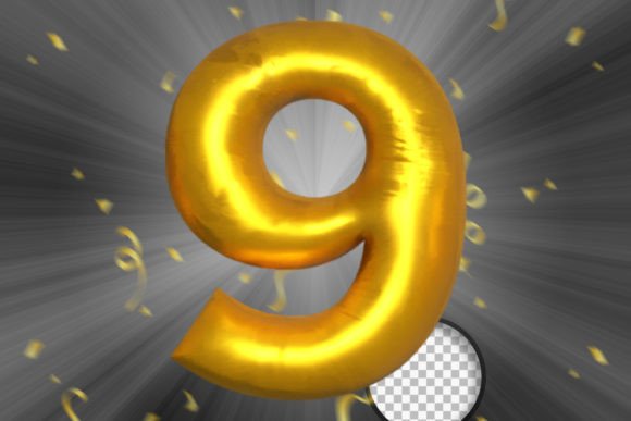 Numbers 3D Gold Helium Balloons: A Designer's Guide