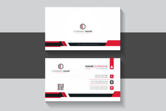 Simple Modern Business Card Template: Your First Impression